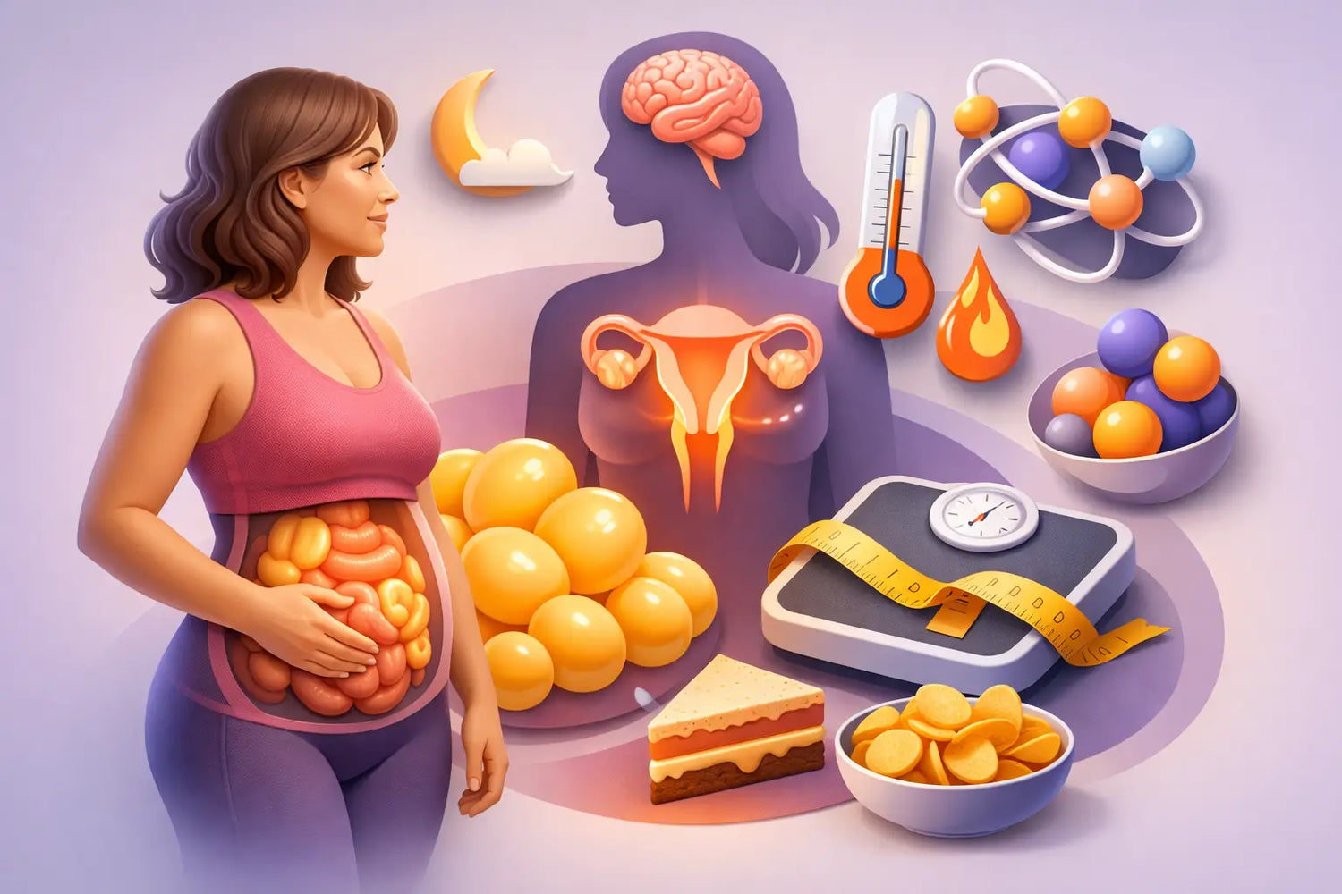 Why Body Stores Fat in Perimenopause