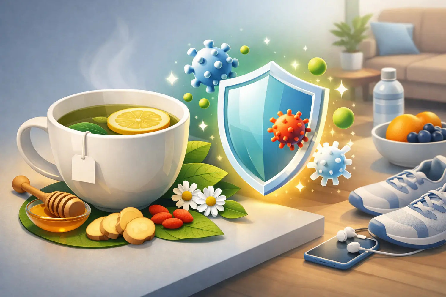 Functional Tea for Immunity That Fits Real Life