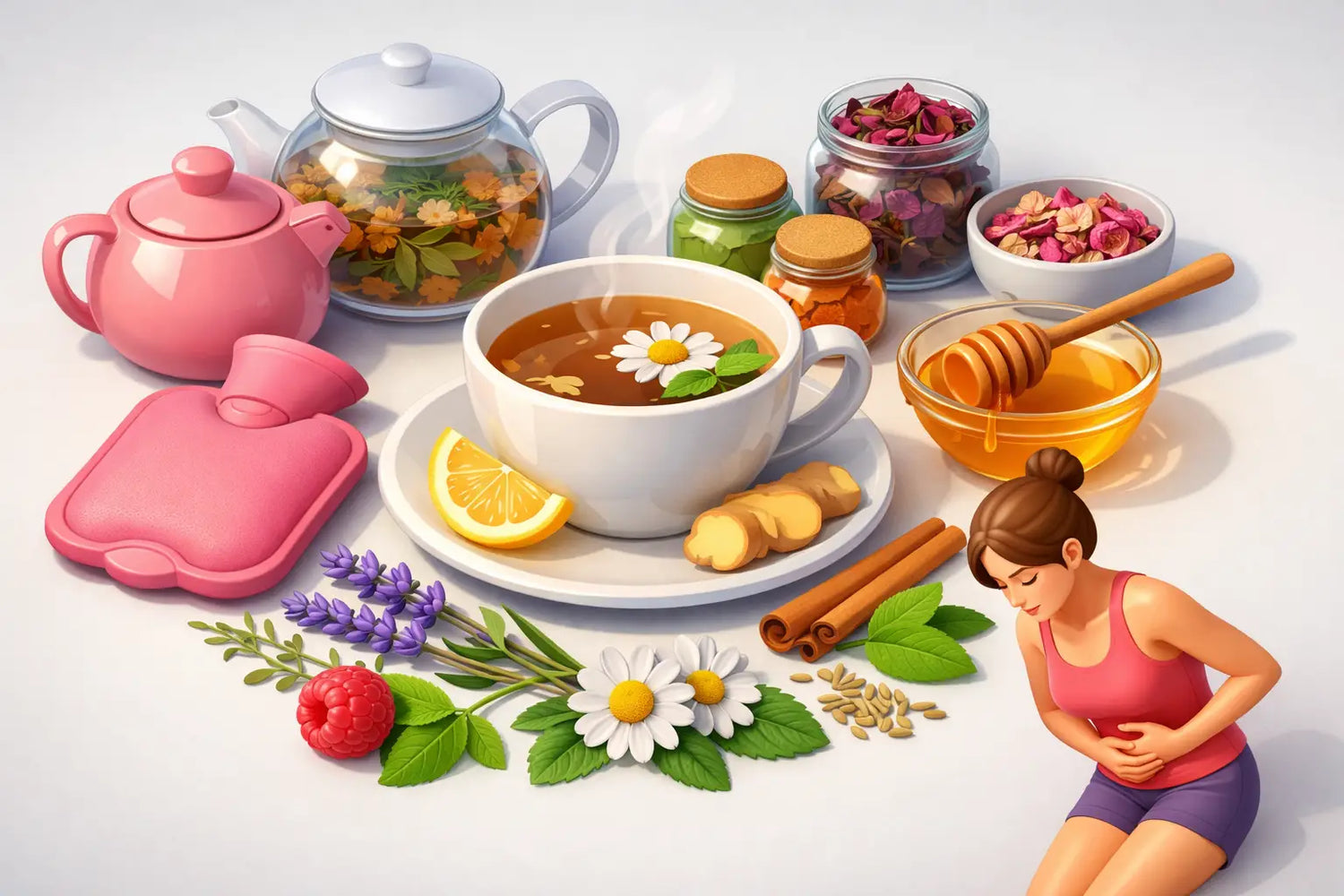 7 Best Teas for Period Cramps That Feel Good