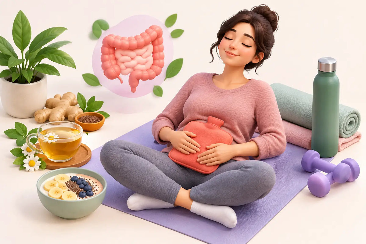 How to Reduce Period Bloating Naturally and Gently