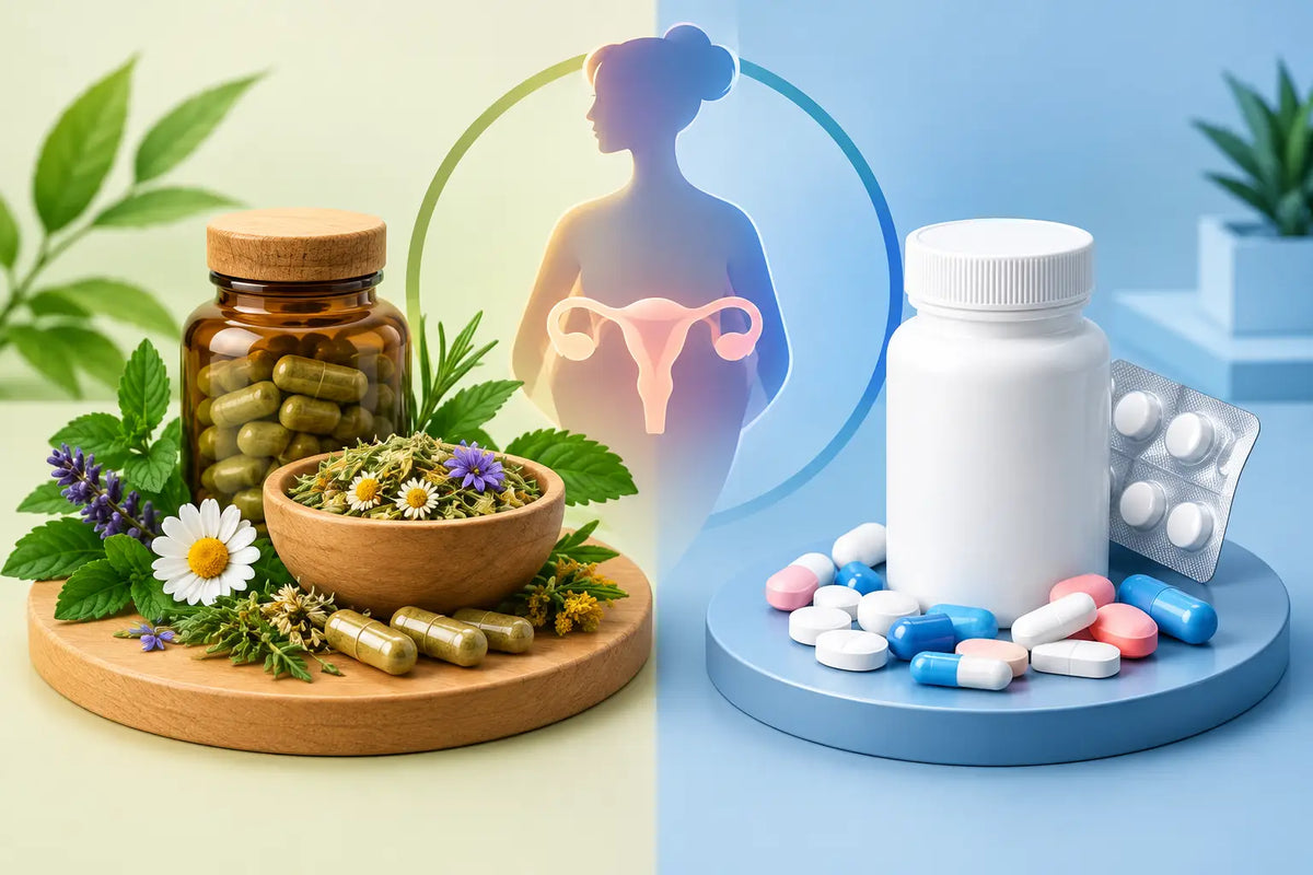 Herbal Hormone Support vs Synthetic Supplements