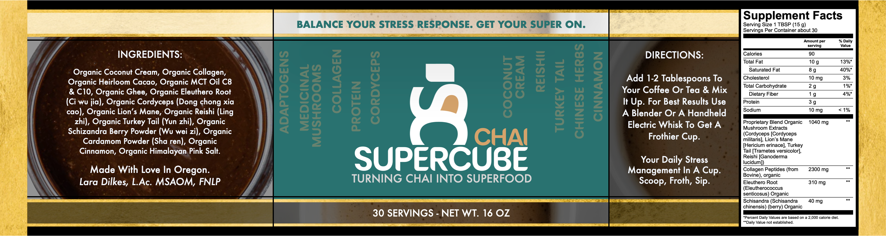SUPERCUBE CHAI - 60 DAYS